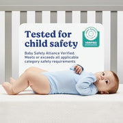 Graco Premium Foam Baby Crib & Toddler Bed Mattress | GREENGUARD Gold Certified, Waterproof, Machine Washable OEKO-TEX Standard 100 Certified Cover, Firm Support, Standard Size
