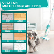 6 Pack Steam Mop Replacement Pads Compatible with Shark Steam Mops | Fit for S1000/S1000A/S1000C/S1000WM/S1001C, Floor Steamer Pads Washable, Reusable Microfiber Cleaner Pads