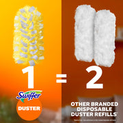 Swiffer Dusters Heavy Duty Multi-Surface Duster Refills for Cleaning, Unscented, 11 Count