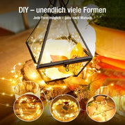 Fairdeer 6 Pack Fairy Lights Battery Operated - 7ft 20 Led Twinkle lights 3 Modes, Bulk Mini String Lights Waterproof for Mason Jars Vases DIY Party Table Centerpieces Christmas Decoration -Warm White