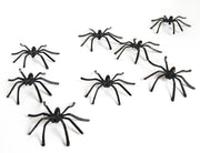 Happy Hippo Halloween Spider Web Decoration, 200 Square Feet & Plastic Spiders, Halloween Party Supplies, Spider Webs (Small, 200 Sq Feet) (8 Fake Spiders Included)
