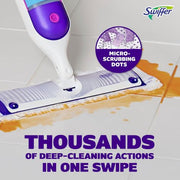 Swiffer PowerMop Liquid Floor Cleaner Refills, Solution for Power Mop, Fresh Scent, 2 Count Mopping Fluid Replacement Bottle, Spray Mops Cleaning Juice, No Bucket Needed, Multi-Surface and Wood