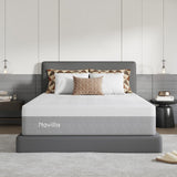 Novilla Bliss Mattress Queen Size, 14 Inch Gel Queen Memory Foam Mattress | Cooling Comfort & Pressure Relieving, Target Zoned Support for Back Pain Relief, CertiPUR US Certified Foams