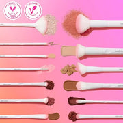 wet n wild Eyeshadow Brush, Precision Blending Application, Soft Synthetic Fibers, Ergonomic Handle for Comfortable Precision Control