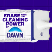 Mr. Clean Magic Eraser Shower & Tub Scrubber, Bathroom Cleaner, All in One Bathroom Cleaner, Lemon Starter Kit, 1 Scrubber & 2 Foaming Magic Erasers