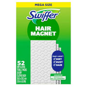 Swiffer Sweep + Mop, Dry Pads Refill, Floor Cleaner for Dirt, Dust, Hair, Cleaning Cloths for Mopping Home, Bathroom, Kitchen, Dust Mop, Floor Duster, Unscented, 52ct