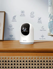 GNCC 5G Cameras for Home Security Indoor, Pet/Dog/Baby w Phone App, 4Pcs | Dual-Band Wi-Fi, 360 PTZ Auto-Tracking Pet/Dog/Cat/Puppy/Nanny, Motion Alert, SD Card or Paid Cloud