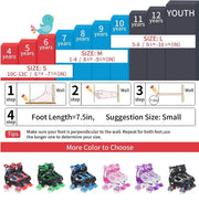 Kids Roller Skates for Boys - Green for Toddler Little Kids Age 4 5 6 7- Adjustable All Light up Wheels Indoor Outdoor Sports Birthday Gift for Son and Grandson