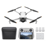 DJI Mini 3 Fly More Combo With DJI RC, 3 Batteries | Lightweight Camera Drone With 4K HDR Video, 114-Min Flight Time, Vertical Shooting, 32800ft (10km) Video Transmission