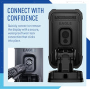 Lowrance Eagle Fish Finder, 4-to-9-inch, Sonar and C-MAP Options | 4, 5, 7 or 9-inch IPS display, Bullet, SplitShot HD or TripleShot HD transducer, C-MAP charts, features vary by model