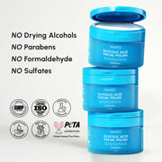 MAREE Glycolic Acid Toner Pads - Face Pads for Exfoliating Peel Zero Pore | Glycolic acid pads, sun spot remover for face, exfoliating face pads with glycolic acid and salicylic acid, acne wipes