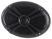 Rockville RMSTS69B 6" x 9" Black Waterproof Marine Boat Speakers, Pair | 1000W Peak/250W RMS, CEA Compliant, Swivel Tweeter, UV Treated, Stainless Steel Terminals, Includes Speaker Wire & Hardware