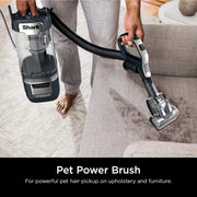 Shark Rotator Lift-Away Vacuum, DuoClean PowerFins, Dark Grey, LA555 | Self-Cleaning Brushroll, Odor Neutralizer, Lift-Away ADV, HEPA Filter, LED Headlights, Swivel Steering, Pet Tools Included