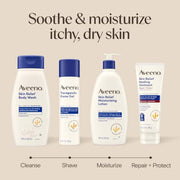 Aveeno Therapeutic Shave Gel for Women & Men, Fragrance-Free, 7 oz | Shave Gel with Prebiotic Oat & Vitamin E, For Smooth Shave With Less Irritation, Soothes Dry, Sensitive Skin