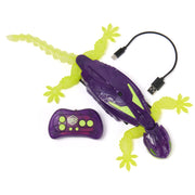 HEX BOTS Glow-in-the-Dark Wall Crawler Gecko Remote Control Toy | Glow-in-the-Dark RC Toy, Wall Climbing Technology, Realistic Limbs, Easy to Use Remote, Prank Toys & Gifts for Kids Ages 4+