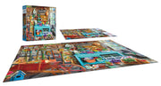 RoseArt Hobby Haven The Potting Shed 1000 Piece Jigsaw Puzzle | 19.25" x 26.625" Finished Size, Bonus Poster Included, Made in USA