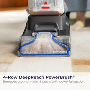 BISSELL TurboClean PET, Upright Carpet & Upholstery Cleaner, 3948 | TurboClean technology for powerful pet hair and stain removal; upright design for full-room carpet care