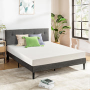 Best Price Mattress Full Mattress 6 inch Bed-In-A-Box, Green Tea Memory Foam White
