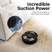Shark Matrix Plus Robot Vacuum & Mop Combo, 60-Day Self-Emptying, AV2610WA | Matrix Clean Navigation for Carpet, Hard Floors & Pet Hair, HEPA, Sonic Mopping, Anti-Hair Wrap, LiDAR Mapping, Wi-Fi Control