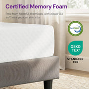 GAESTE Full Size 8 Inch Cooling Gel Memory Foam Mattress, Medium Feel | Pressure Relief & Ergonomic Support, Cool Sleep, Machine Washable Anti-Slip Cover, Fiberglass free, CertiPUR-US Certified