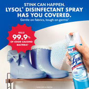 Lysol Disinfectant Spray, Sanitizer, Crisp Linen, 19 oz, 2 Pack | Multi-Surface Disinfecting & Sanitizing Antibacterial Room Spray, Deodorizer Spray, Home & Bathroom Cleaning Supplies