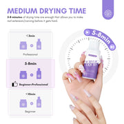 SAVILAND Low Odor EMA Monomer Acrylic Nail Liquid, 4 oz | Non-Yellowing Monomer with #12 Nail Brush, Strong Adhesion, For Extensions & 3D Sculpting, DIY Beginners, Home and Salon Use