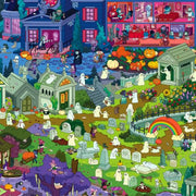 The Spooky Shire • 1000-Piece Puzzle by The Magic Puzzle Company • Series 6 | Original handmade art full of tiny details. Mind-blowing magical ending. Dozens of hidden secrets. No AI. No puzzle dust.