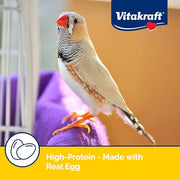 Vitakraft Egg Food for Birds 1.1 lb. | Nutrient-Rich Egg Protein, Fortified Seed & Grain Blend, Breeding & Molting Support, Premium Bird Food, 1.1 lb Pack