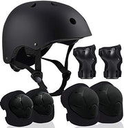 Adjustable Helmet for Ages 5-16 Kids Toddler Boys Girls Youth,Protective Gear with Elbow Knee Wrist Pads for Multi-Sports Skateboarding Bike Riding Scooter Inline skatings Longboard Roller Skate