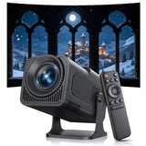 Native 1080P Mini Projector with WiFi and Bluetooth, Portable Projector