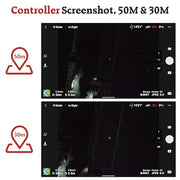 FPVtosky Nighttime Reflective Drone Landing Pad, Fast-fold Double Sided Waterproof Landig Pad Weighted for DJI Lito X1/Mini 5 Pro/ 4/3 Pro/Mini 4k / Mavic 4 / Air 3s/ Avata 2/ Neo/Flip