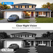 Orbitell 1080p Wireless Wi-Fi Video Doorbell Camera with Two Way Audio, Night Vision, Cloud Storage, Smart AI Motion Detection, Support 2.4GHz Wi-Fi only