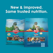 Kaytee Forti-Diet Pro Health Nourish+Protect Conure & Lovebird Food, 4 lb | Balanced digestion. Conure food with prebiotics and probiotics. Parrot food, antioxidants, omega-3s