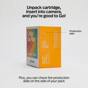 Polaroid Go Color Film, White Frame, 16 Photos (6017), Compatible with Go Cameras Only