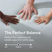 LIFEMENT Full Size Mattress, 8 Inch Full Mattress, Basic Graphite Cooling Memory Foam Mattress in a Box, Pressure Relief with Medium Firm Support, CertiPUR-US Certified, 75''L x 54''W
