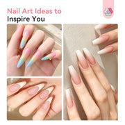 SAVILAND Builder Nail Gel Light Pink 3.5 oz Nail Extensions & Manicure Art | Strong Shaping Power For Nail Extension, Salon&Home DIY, Natural Resin No Odor, High-Gloss Durable, Cures Under U V/LED Lamp