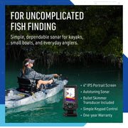 Lowrance Eagle Fish Finder, 4-to-9-inch, Sonar and C-MAP Options | 4, 5, 7 or 9-inch IPS display, Bullet, SplitShot HD or TripleShot HD transducer, C-MAP charts, features vary by model