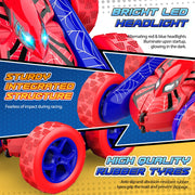 Excitobo Remote Control Car,RC Cars Boys Toys for 3 4 5 6 7 8 9 10 11 12 Year Old Boy Double Sided 360°Flip 4WD Rechargeable Drift RC Race Car Birthday Gifts Easter Basket Stuffers for Kids Age 3-12