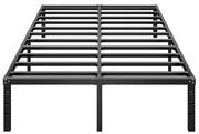 HLIPHA Metal Platform Bed Frame 14 Inch Tall,No Box Spring Needed,Full Size Bed with Heavy Duty Strong Support Slats,Easy to Assemble,Black