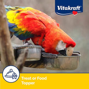 Vitakraft Super Fruit Cocktail Parrot and Cockatiel Treat 20 oz. | Real Dried Fruit, Wholesome Seed Blend, Natural Foraging Mix, Resealable Bag, 20 oz Pack