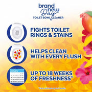 Lysol Click Gel Toilet Bowl Cleaner, Gel Stamp, Mango, 6 Count | Automatic Toilet Bowl Freshening Gel, Toilet Gel Stamps, Septic Safe, Toilet Deodorizer, Bathroom Cleaning Supplies, 18 Weeks
