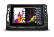 Lowrance Elite FS Fish Finder/Chartplotter, 7-12 Inch, C-MAP Charts | 7, 9, 10 or 12-inch display; transducer options; Preloaded C-MAP DISCOVER OnBoard Charts; networking; ActiveTarget 2 XL ready