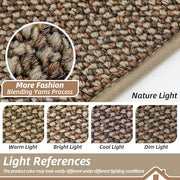 BEQHAUSE Dirt Trapper Door Mat 20" x 32", Non-Slip Washable Doormats, Beige | Entrance Mat Dirt Resistant and Absorbent Welcome Mat, Low Profile Floor Mats for Front Back Door and Entryway