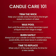 Yankee Candle Macintosh Scented Candle, 22oz Large Jar | Up to 150 Hour Burn Time, Room Filling Fragrance, Long-Lasting Scent, Premium Plant Wax Blend, Consistent Burn, Giftable