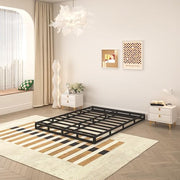 TROZULER 5 Inch Box Spring for Queen Bed, Heavy Duty Metal Mattress Foundation, 3000 lbs Capacity, Low Profile, Noise-Free, Easy Assembly with Fabric Cover