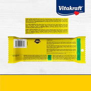 Vitakraft Crunch Sticks Parakeet Treat Vrty Pk Orange/Egg/Banana-3 Sticks | Variety Flavor Coating, Baked Crispy Mix, Natural Wood Center, Encourages Foraging Chewing, 3 Count Pack