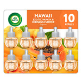 Air Wick Plug-In Scented Oil Refills, Hawaii with Essential Oils, 10 Count