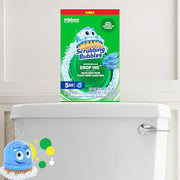 Scrubbing Bubbles Continuous Clean Toilet Tank Drop-Ins, 5 Count | Automatic Toilet Bowl Cleaner, Stain Protection & Odor Control, Prevents Hard Water & Limescale Stains, Lasts up to 25 Weeks