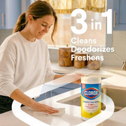 Clorox Disinfecting Wipes Cleaning Variety Pack, 75 Count, 3 Pack | Cleans, Deodorizes and Freshens, Kills 99.9 Percent of Viruses and Bacteria, Bleach Free, Crisp Lemon and Fresh Scent