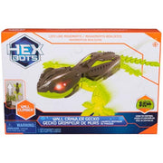 HEX BOTS Wall Crawler Gecko Rechargeable Remote Control Toy | Lizard RC Toy, Wall Climbing Technology, Realistic Limbs, Easy to Use Remote, Prank Toys & Gifts for Kids Ages 4+